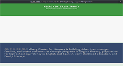 Desktop Screenshot of abergcenter.org