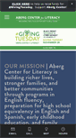 Mobile Screenshot of abergcenter.org